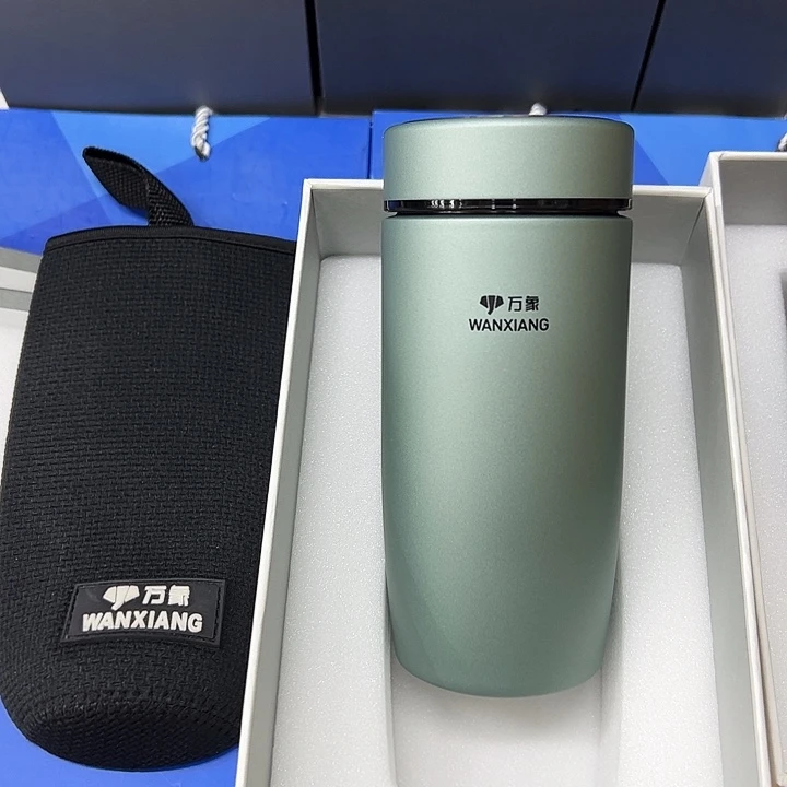 万象保温杯f95-360绿杯套