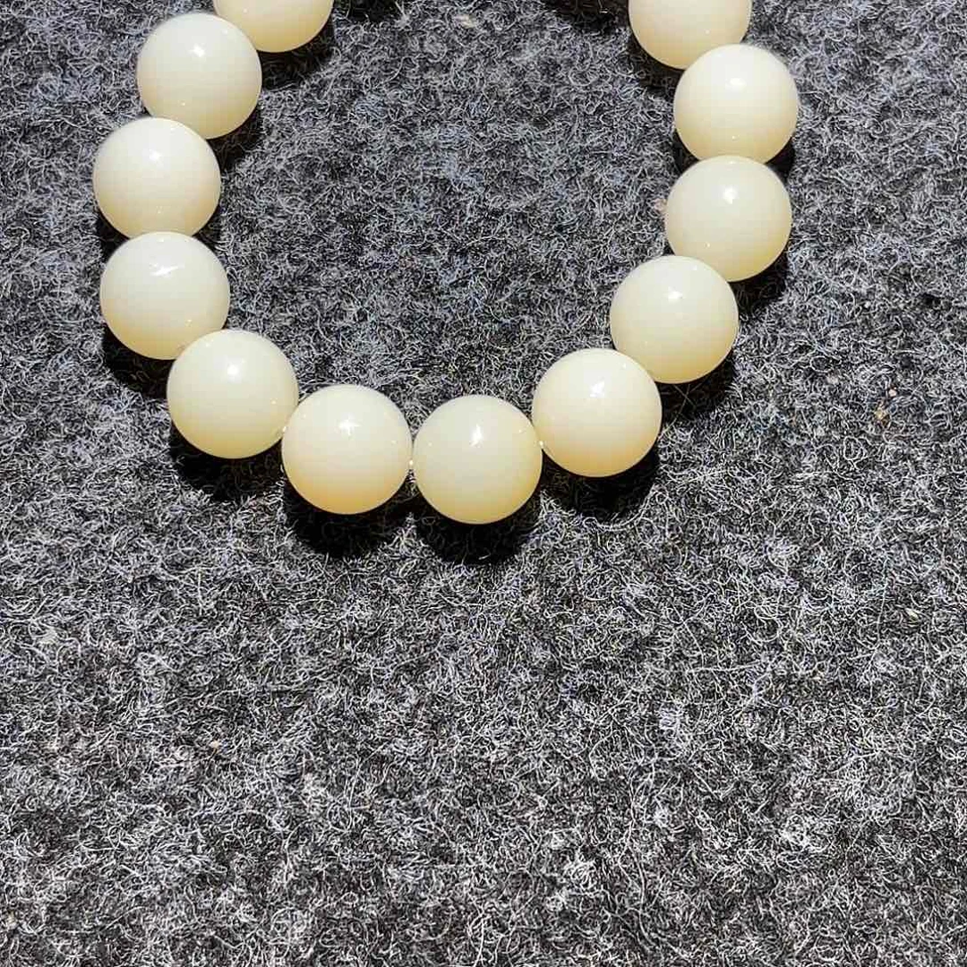 镰***刀和田玉未镶嵌手链