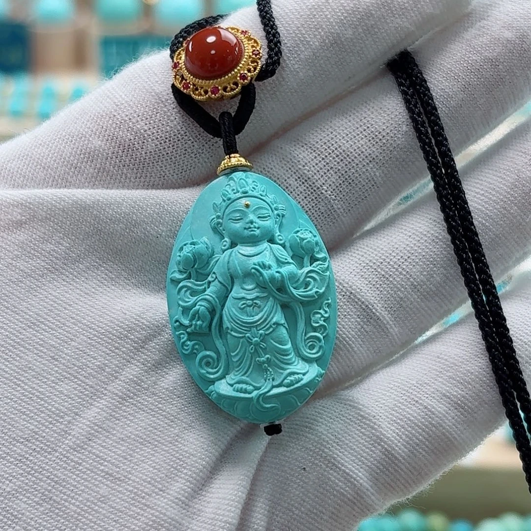 绿松石未镶嵌珠宝奇石