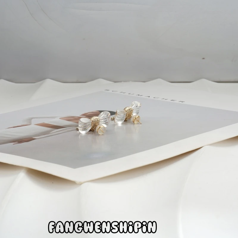 铜合金树脂耳饰 耳环1718