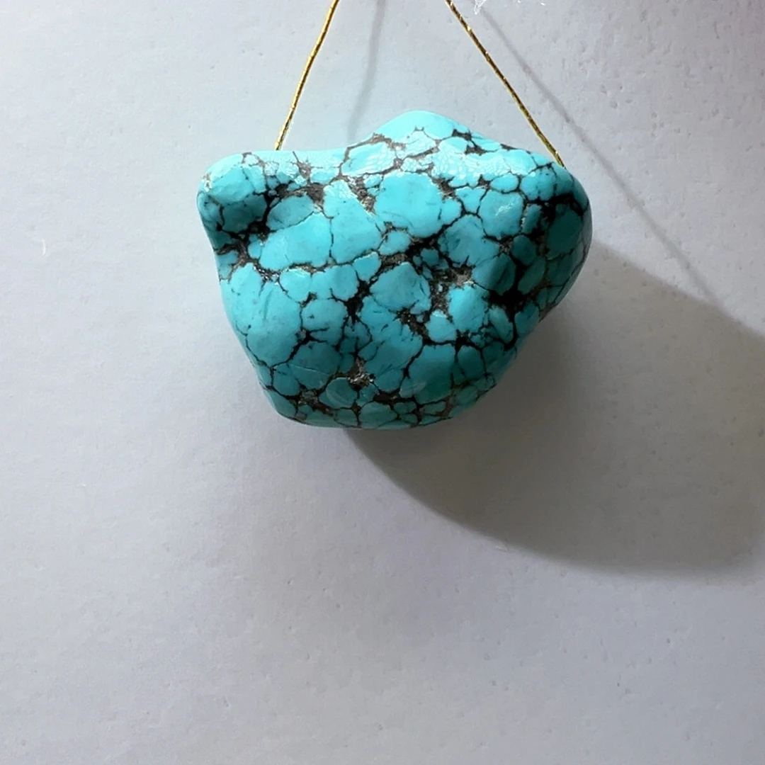 绿松石未镶嵌挂件