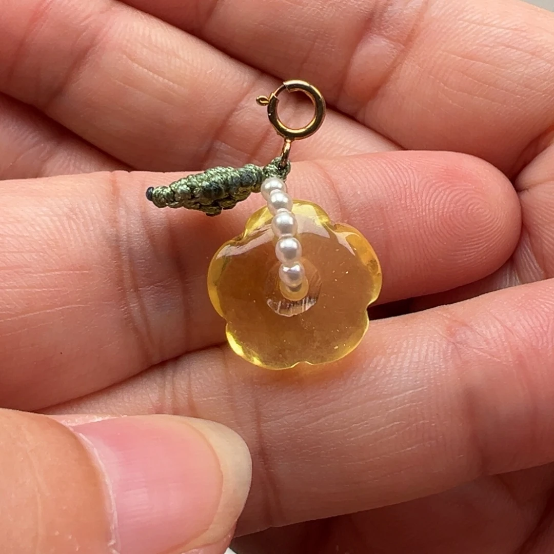 蜜蜡吊坠(不含链)未镶嵌