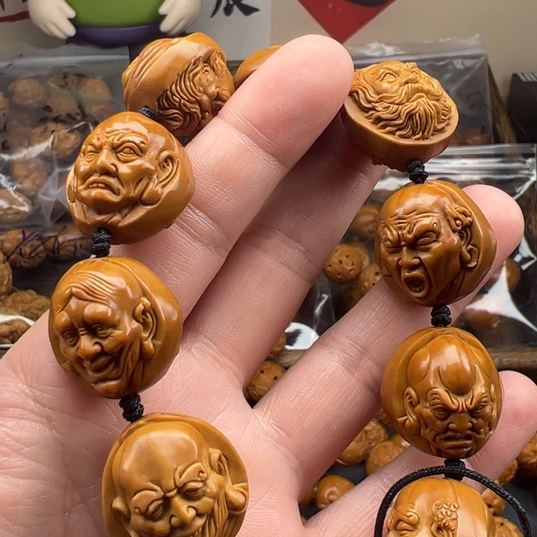 橄榄核手串/手链硬币核罗汉