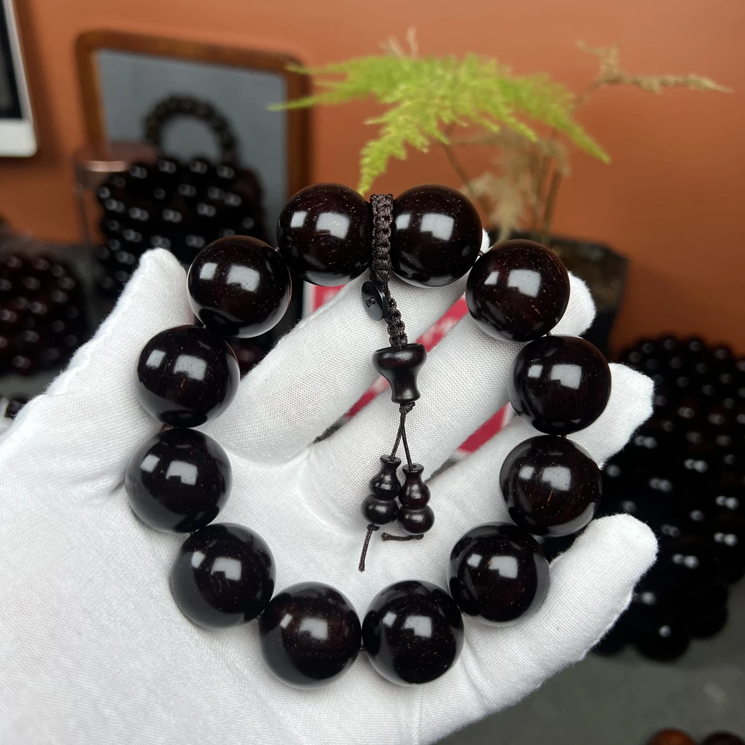 小叶紫檀2.0颗老料精美手串