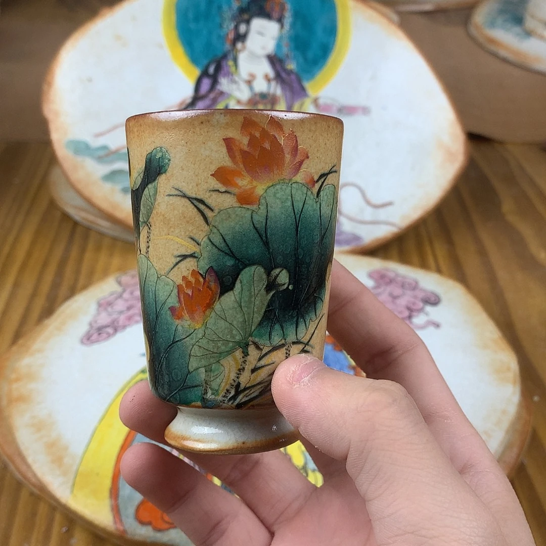 爱***错杯景德镇陶瓷手作