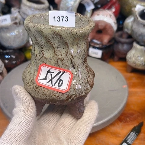粗陶花盆手工花盆制作就这样