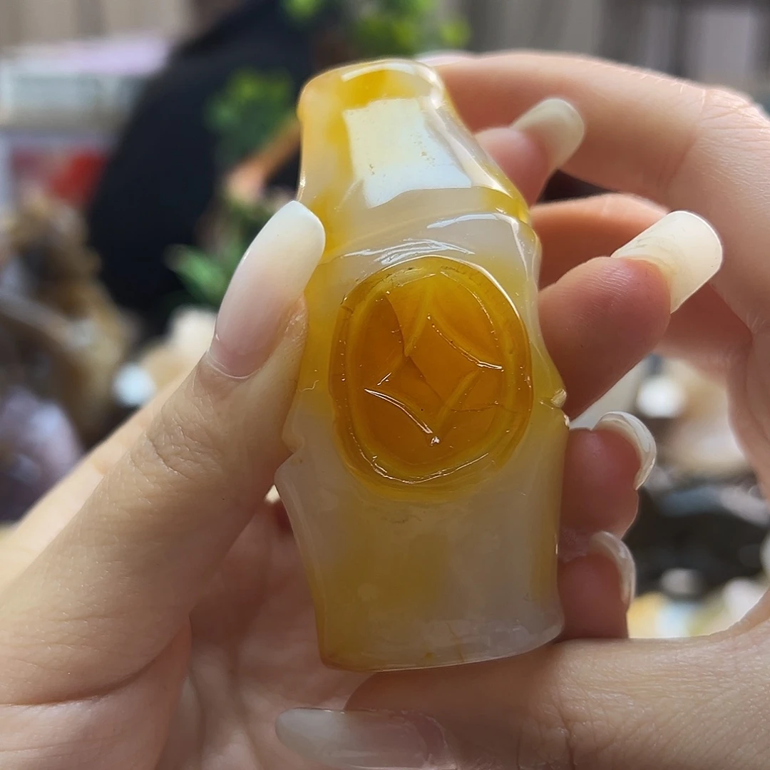 玛瑙/玉髓未镶嵌吊坠(不含链)