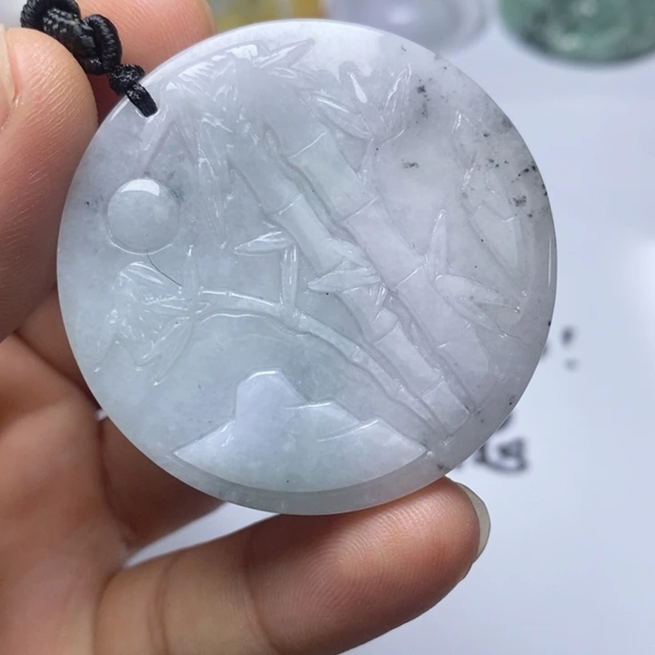 颈饰未镶嵌翡翠翡翠