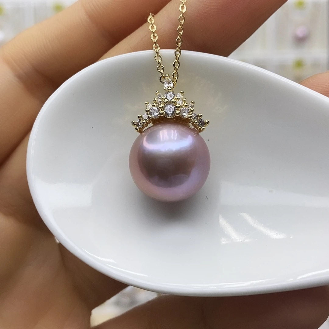 淡水珍珠颈饰合金