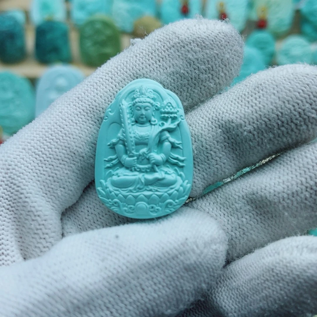 绿松石未镶嵌珠宝奇石