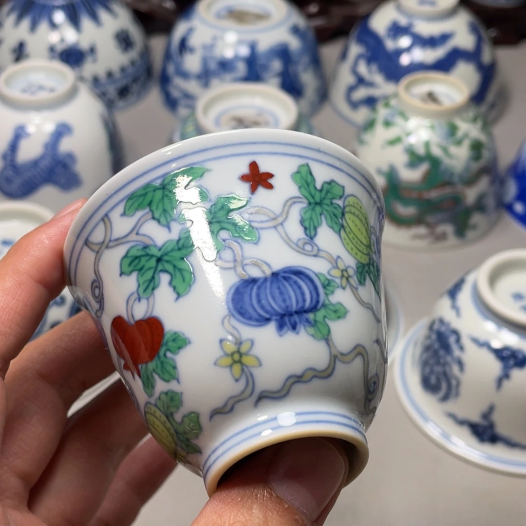 杯子景德镇陶瓷现代手工陶瓷茶具