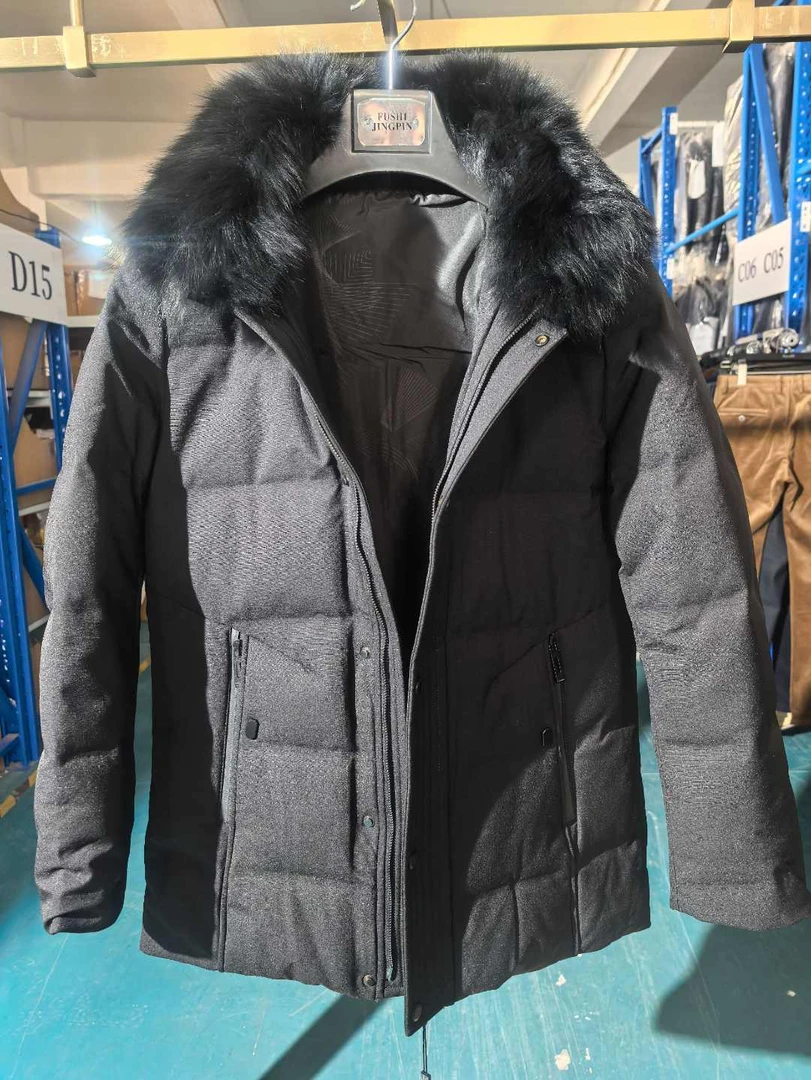 YR47060-91【鳄品牌】高品质男装商务羽绒服外套