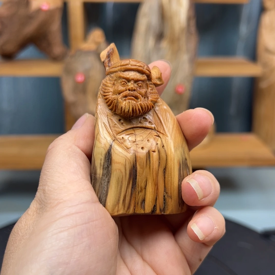 柏木崖柏木摆件手把件69