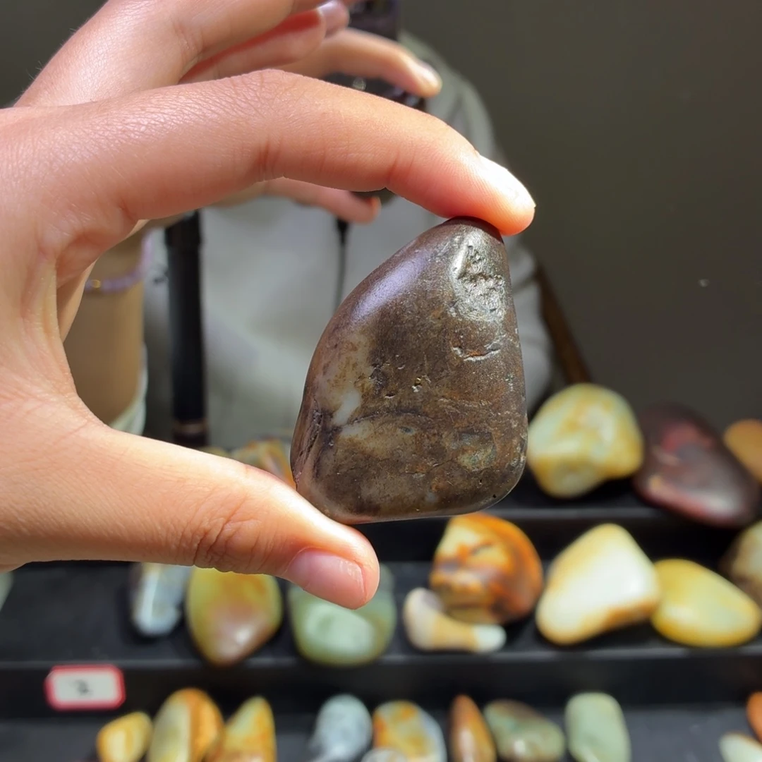 和田玉未镶嵌挂件82.8