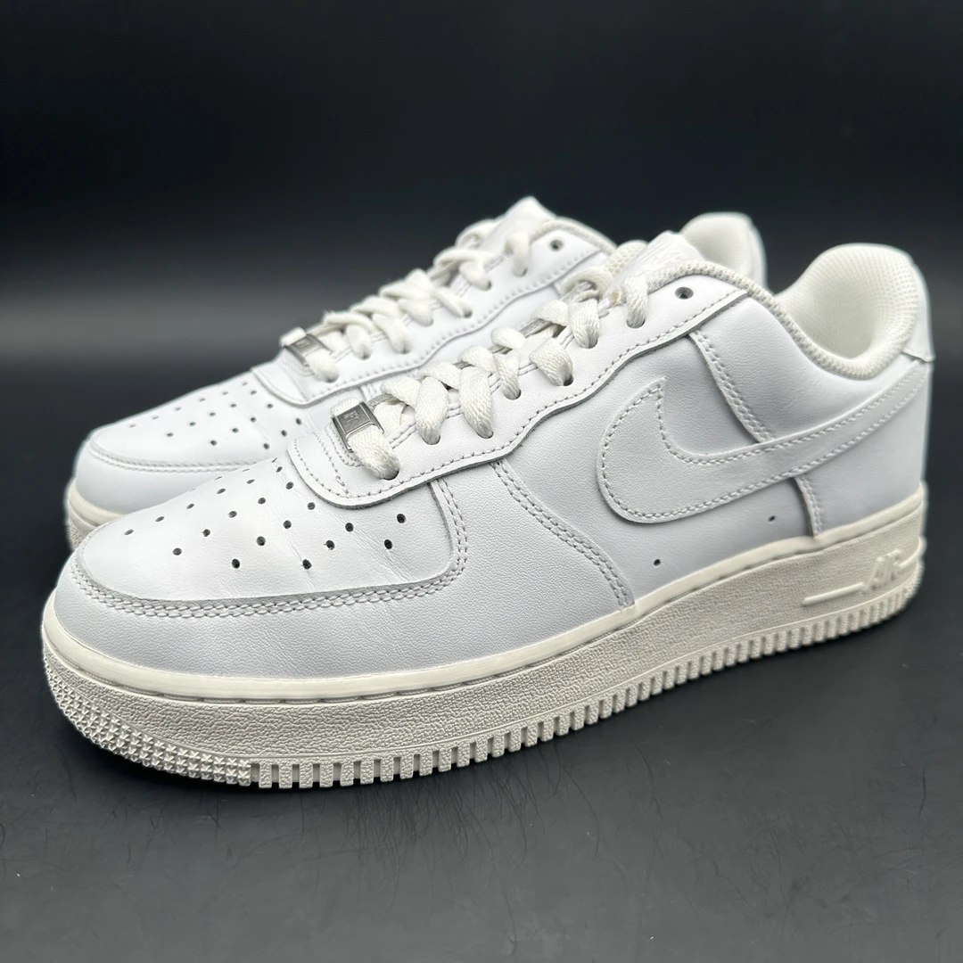 （41码）Nike AF1板鞋/纯白/二手正品/CW2288-111