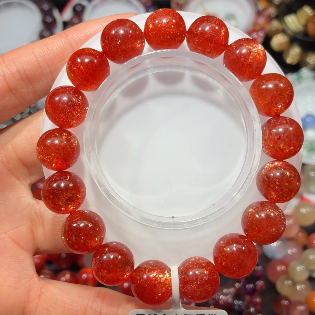 水晶手链未镶嵌金太阳12