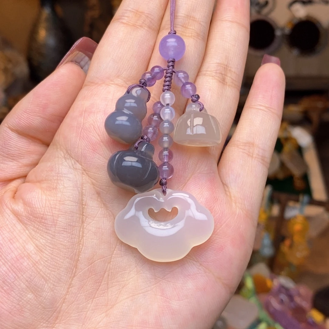 玛瑙/玉髓吊坠(不含链)未镶嵌