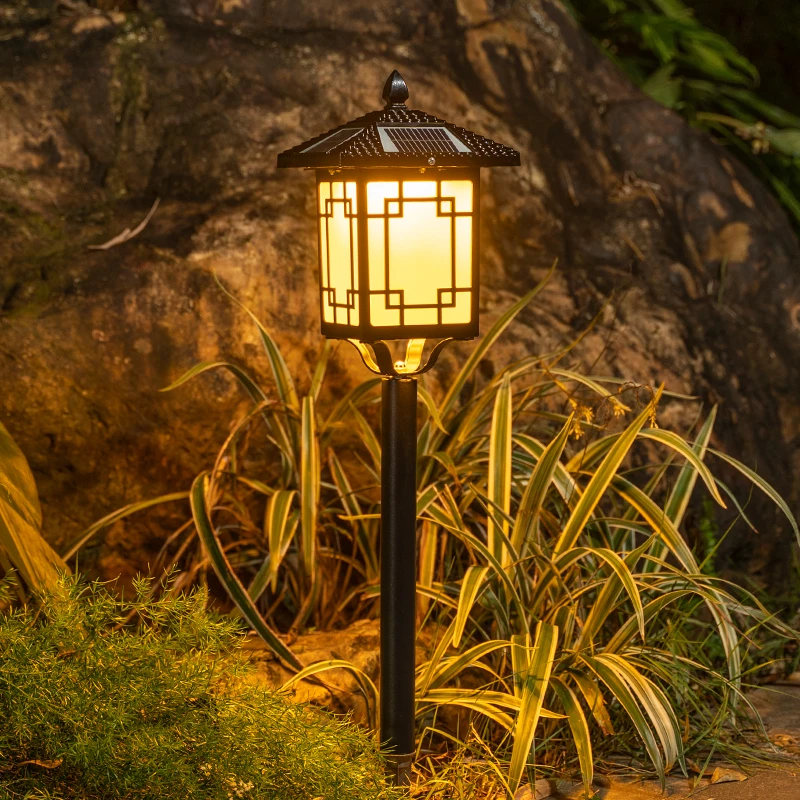 太阳能灯户外庭院灯家用室外景观花园别墅LED防水草地插式草坪灯