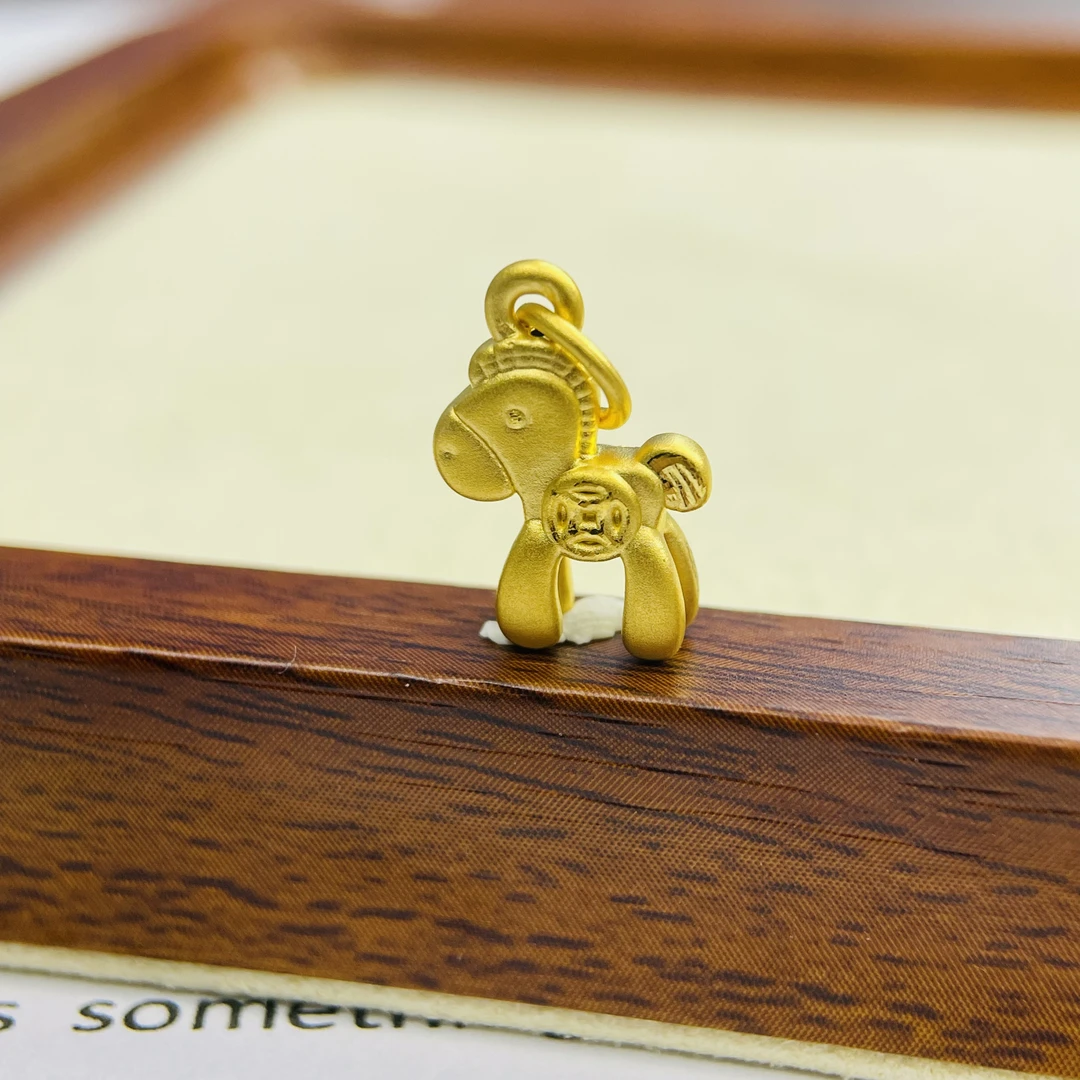 黄金足金999马上生钱配件DP1597-01040