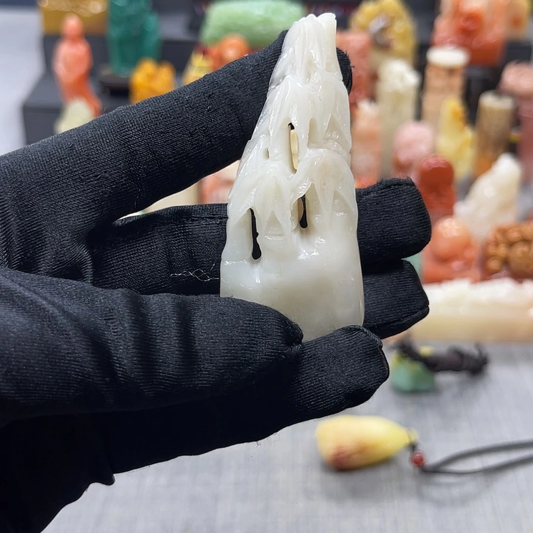 寿山石印石包邮包刻7183