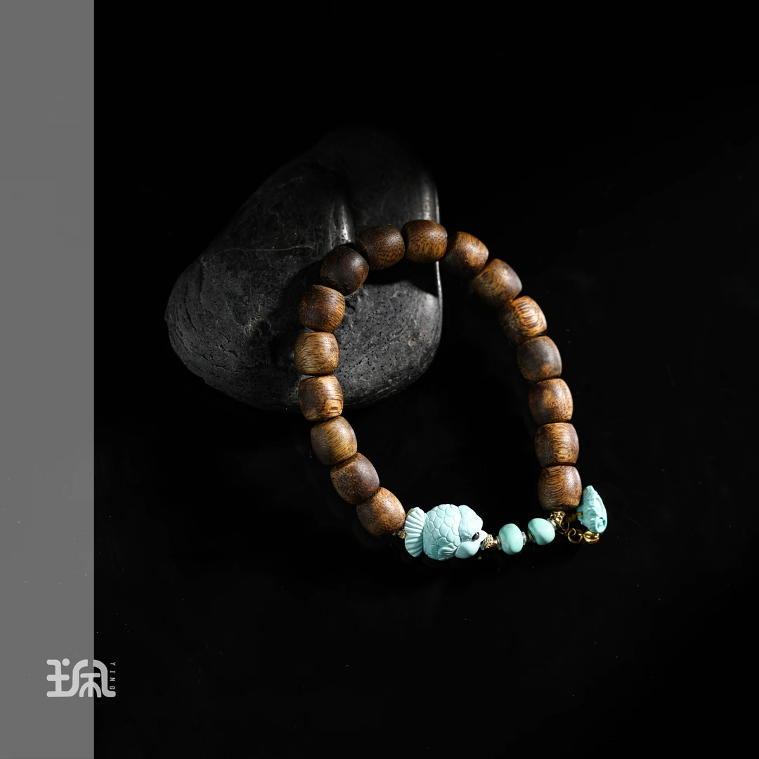 沉香溪林|手串*18K镶嵌XYC25061715多样性发其一