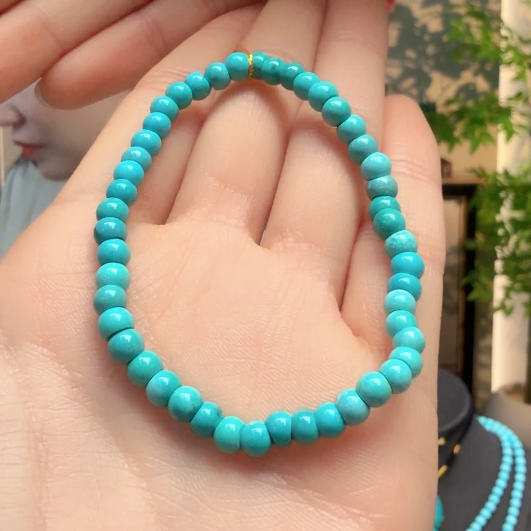 绿松石未镶嵌颈饰