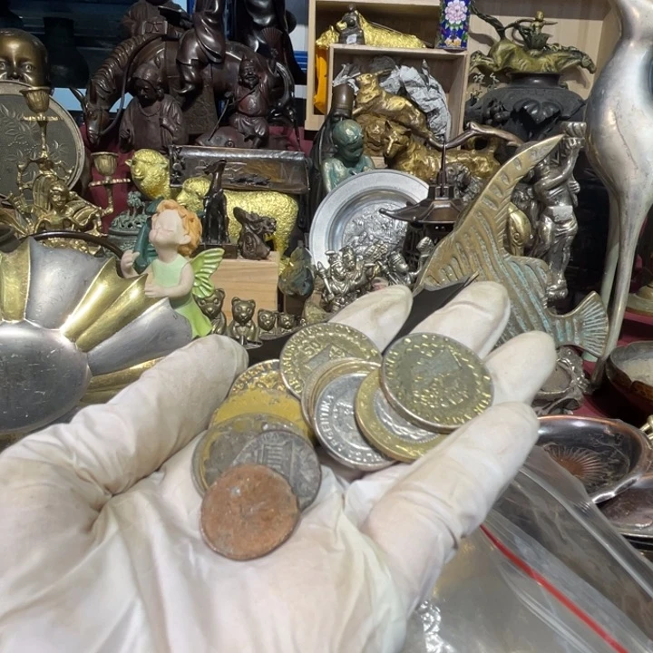 小*就大阪回流铜器摆件15