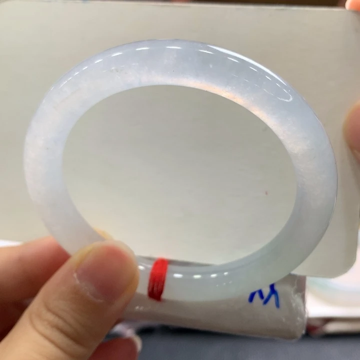 翡翠手镯未镶嵌1号炸光寒光四射冰透十足必拍强推