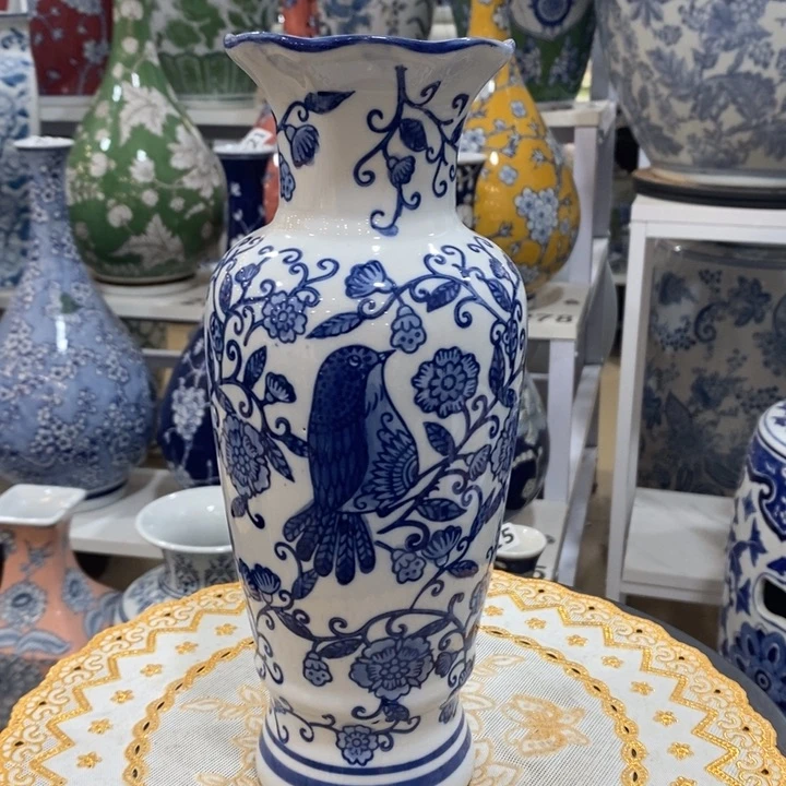 【闪购商品】摆件青花瓷花瓶福利一个