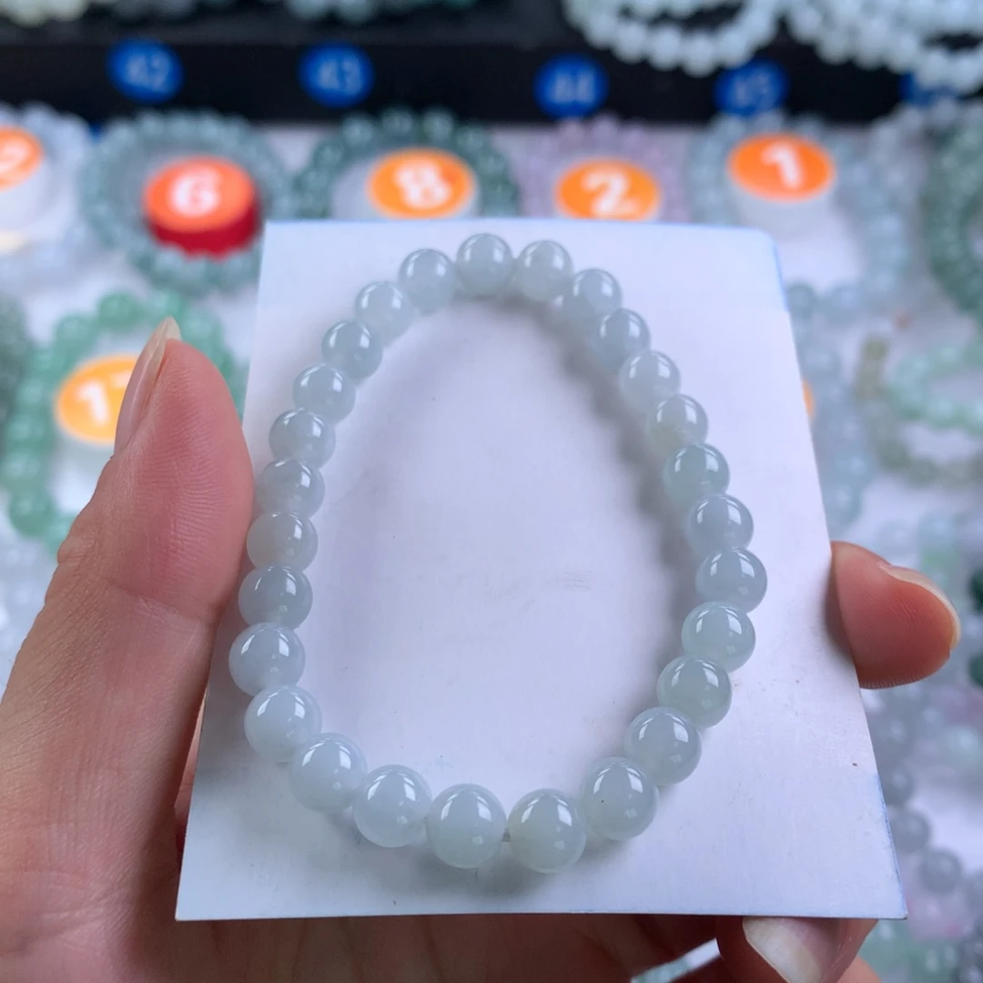 未镶嵌手链翡翠卡7