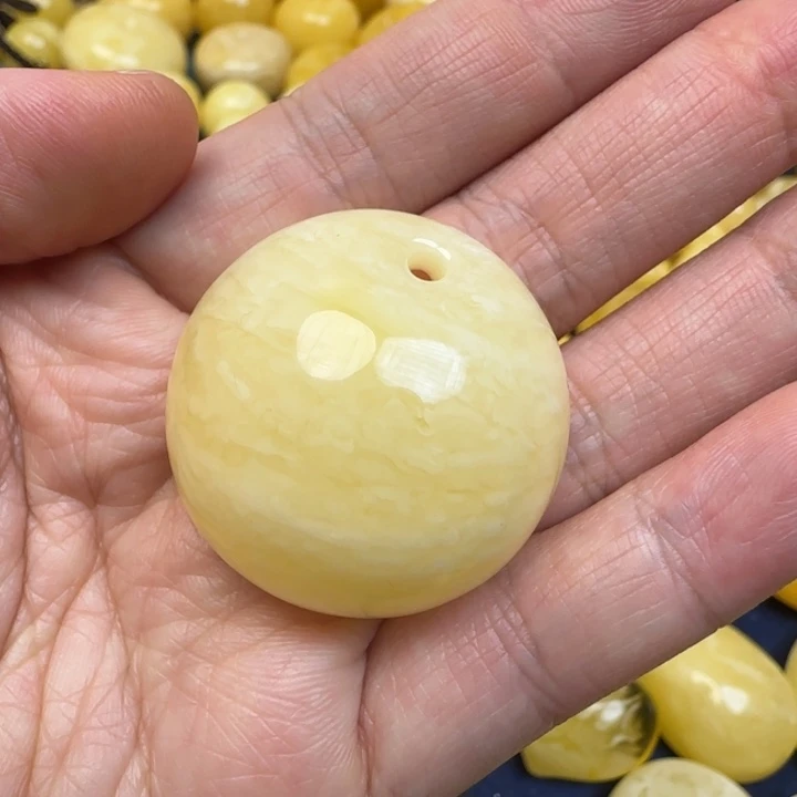 蜜蜡未镶嵌颈饰天然蜜蜡