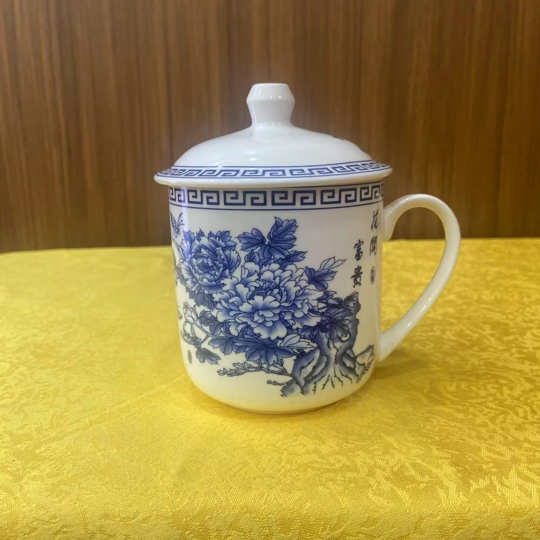 花开富贵盖杯1个装-KP