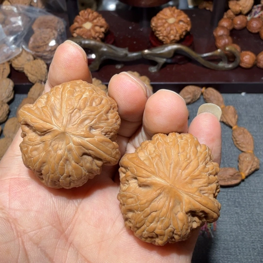 把件文玩核桃铁锤微修40