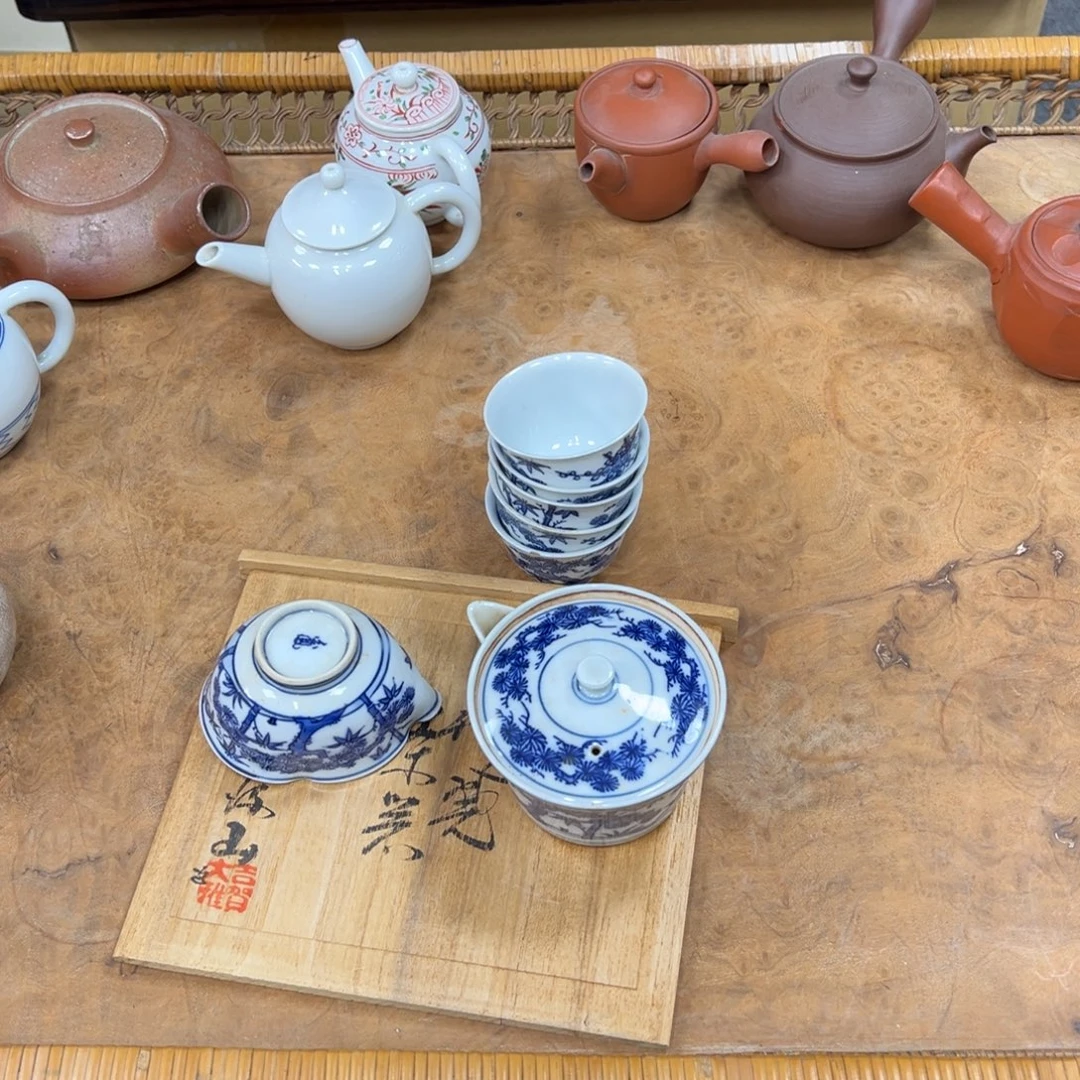 陶瓷日本中古工艺品摆件