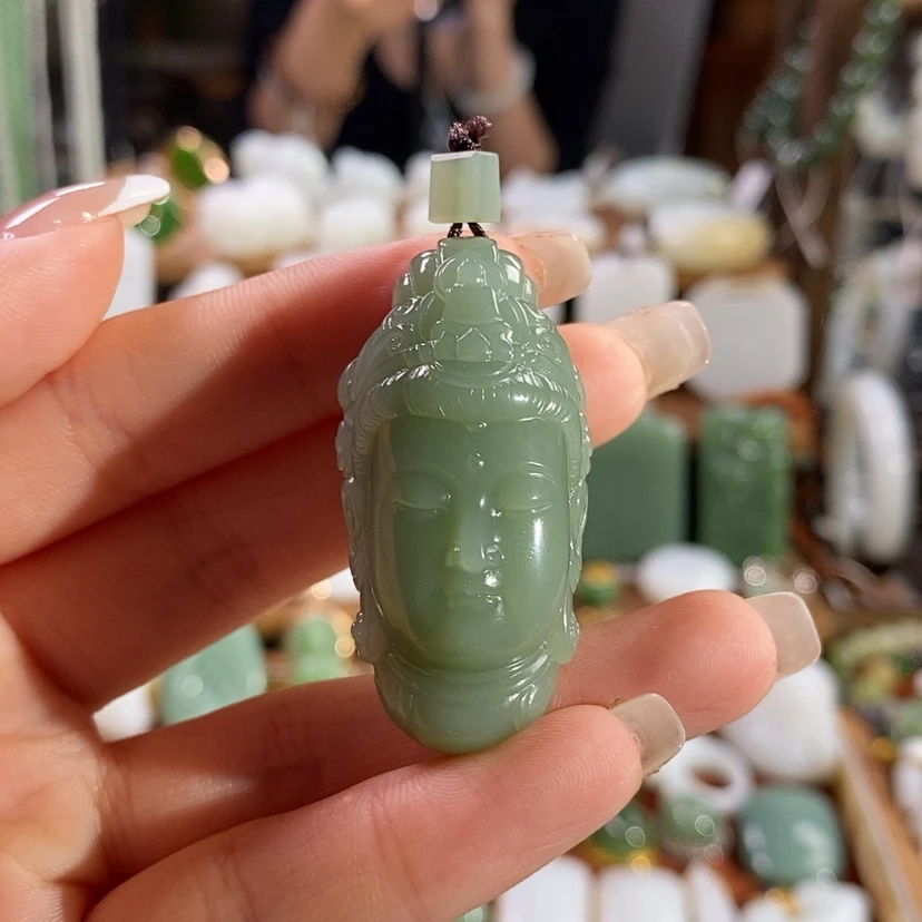 【闪购商品】吊坠(赠链)未镶嵌和田玉