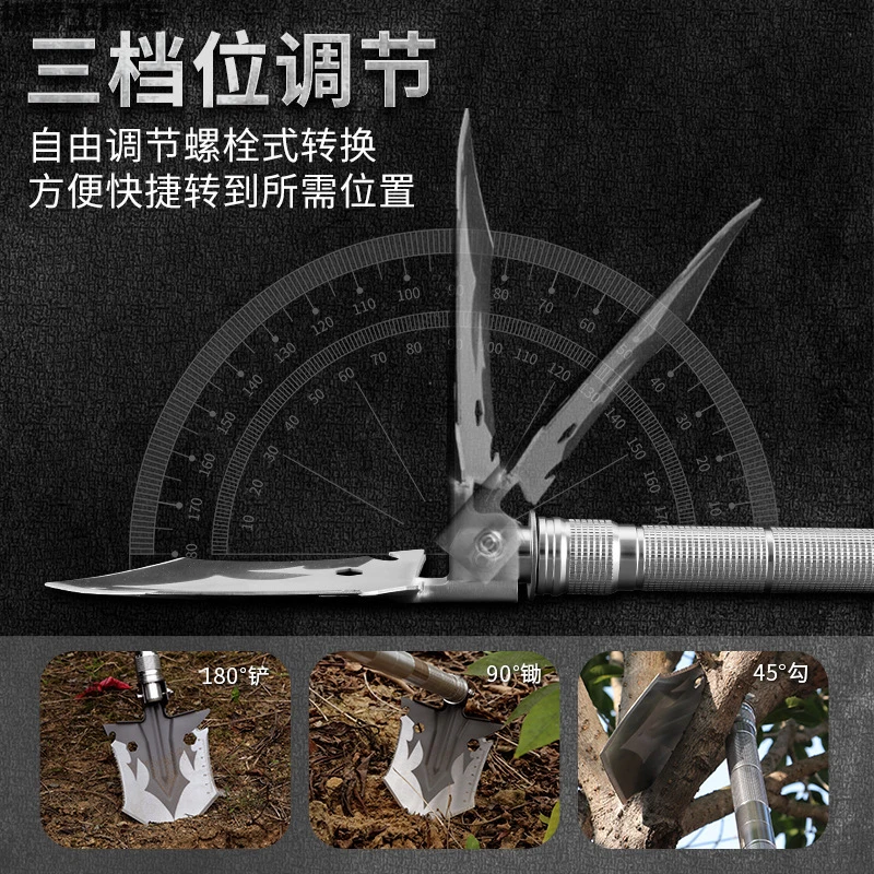 工厂现货热销快手抖音兵工铲军工铲多功能工兵铲铁锹野户外工具