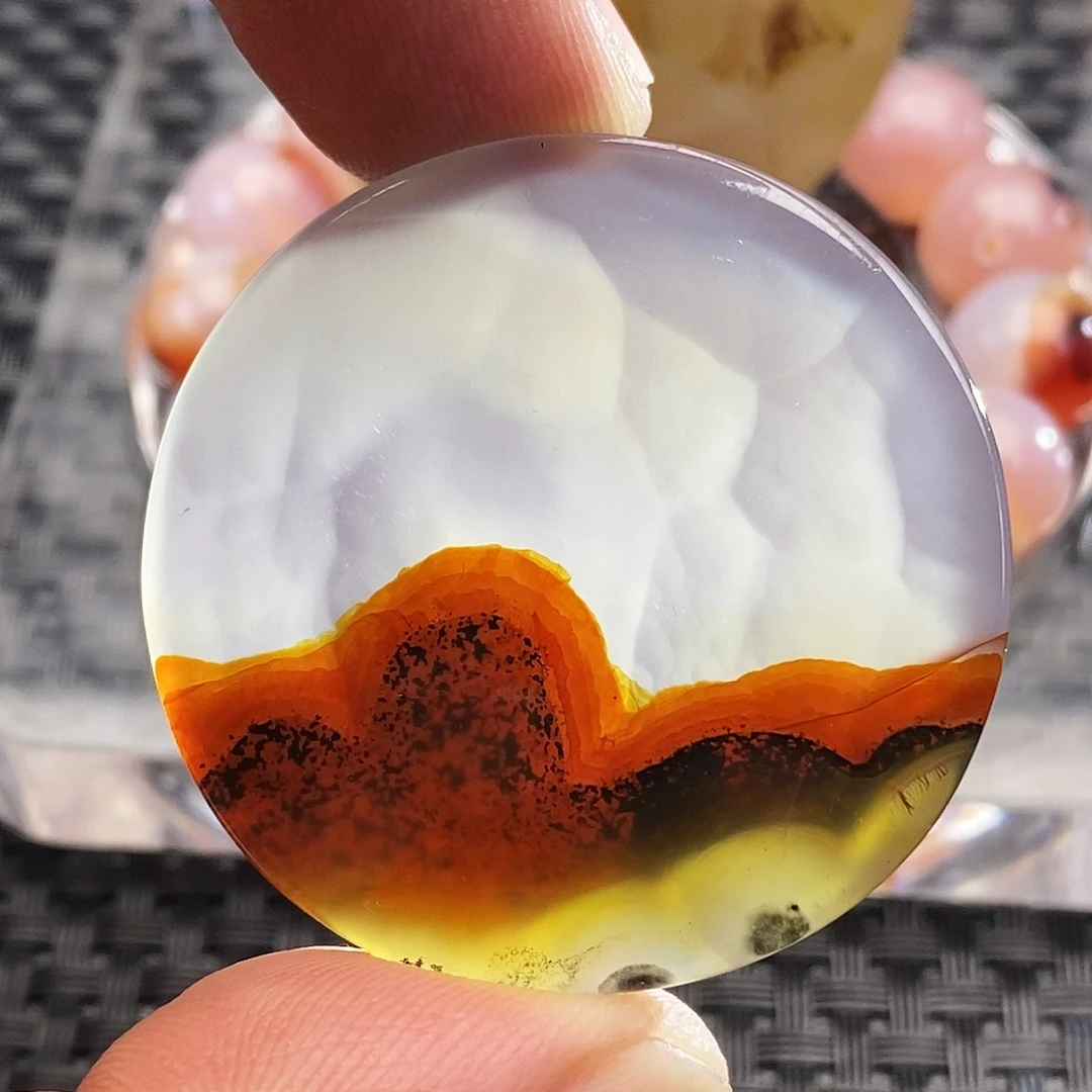 玛瑙/玉髓未镶嵌吊坠(不含链)91