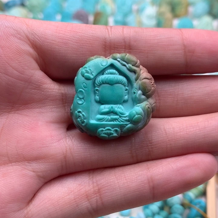 绿松石未镶嵌原矿绿松石系列