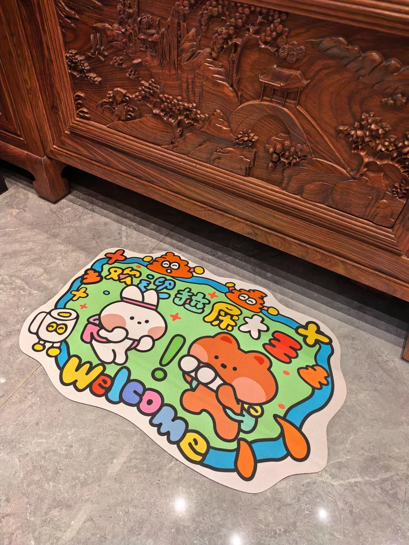 【微瑕】轻奢卡通硅藻泥专场【吸水 吸油 易打理】家用速干耐脏