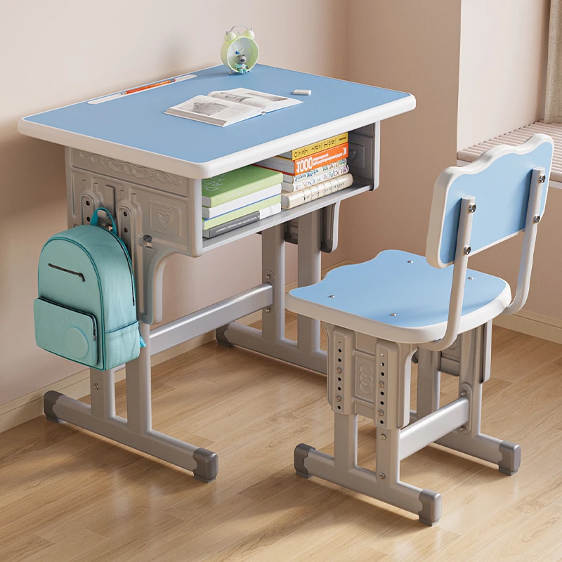 儿童学习桌小学生家用写字桌学校专用桌子写作业桌椅套装升降书桌