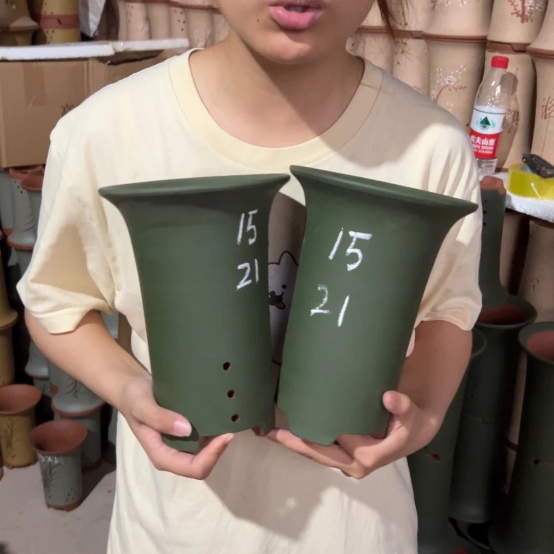 宜兴川阁紫砂花盆