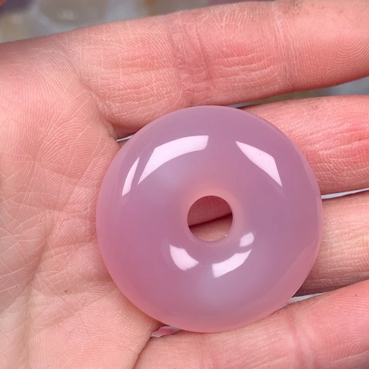 玛瑙/玉髓颈饰未镶嵌蓝**蓝