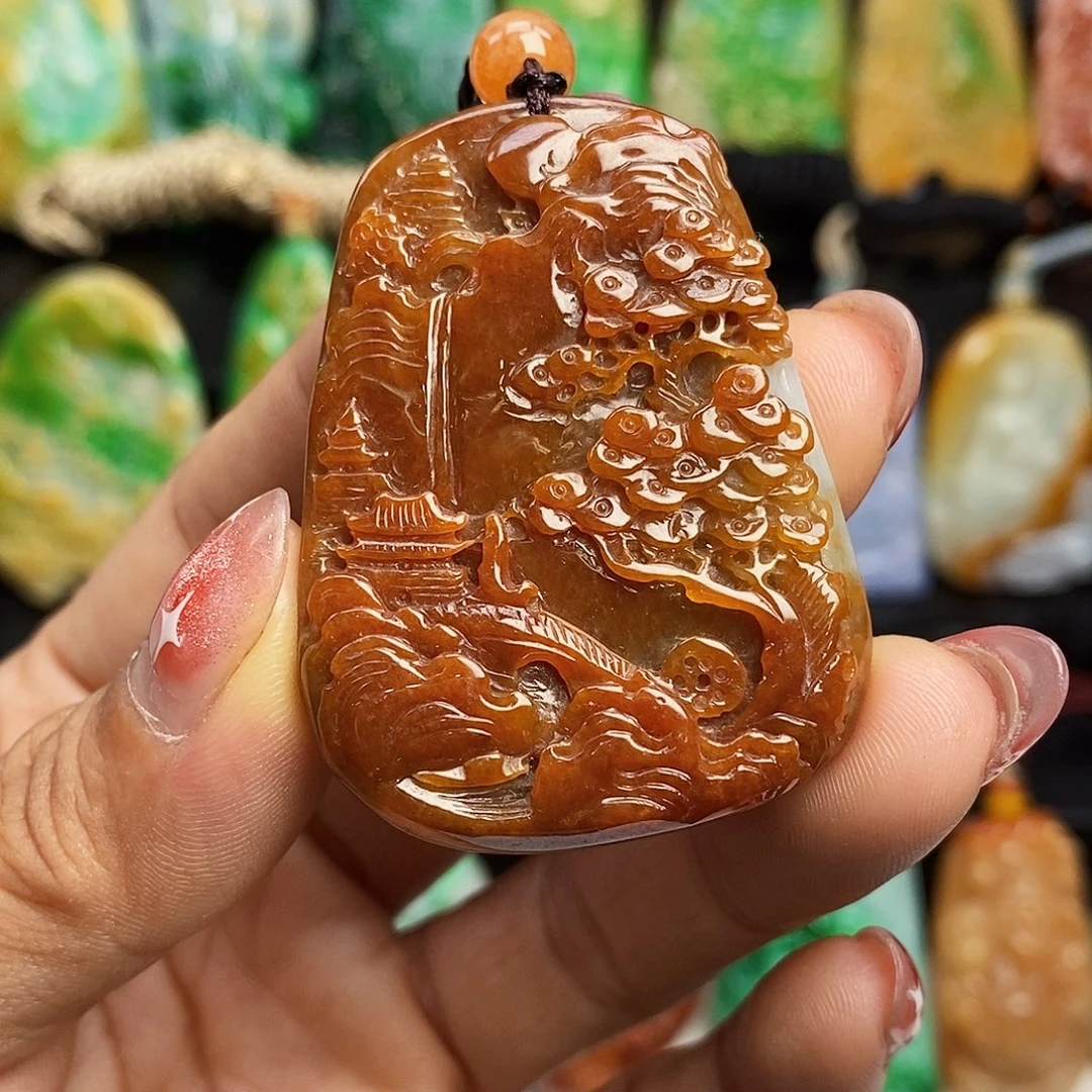 定制翡翠未镶嵌翡翠A货一物一证福利款