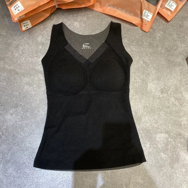 欧范家冬季加绒背心