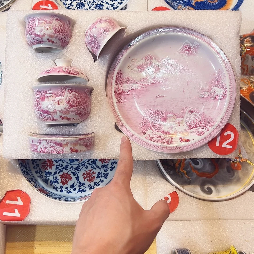 @***魏描金雪景五件套728828