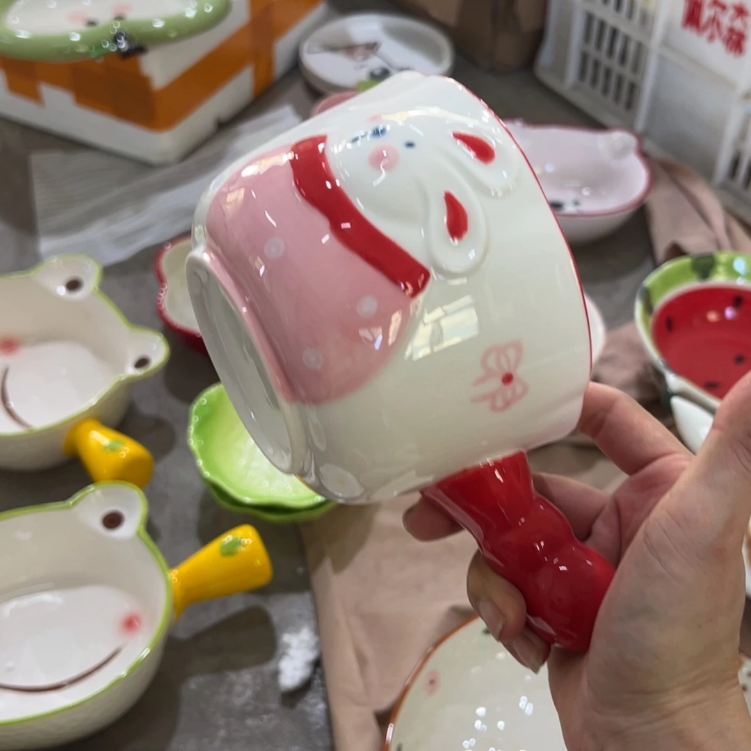 瓷高温陶瓷釉下彩微瑕！