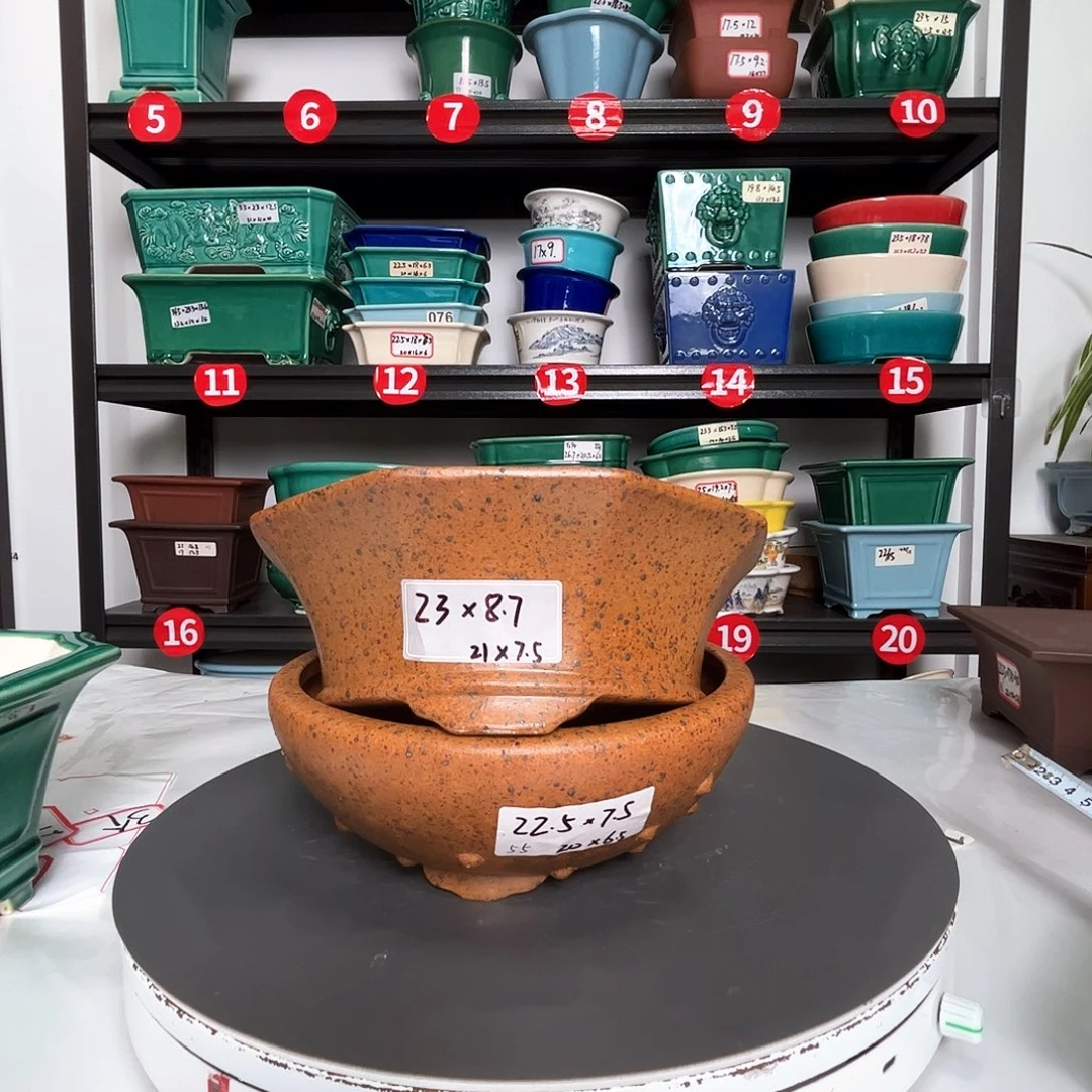 看***够宜兴紫砂花盆链接