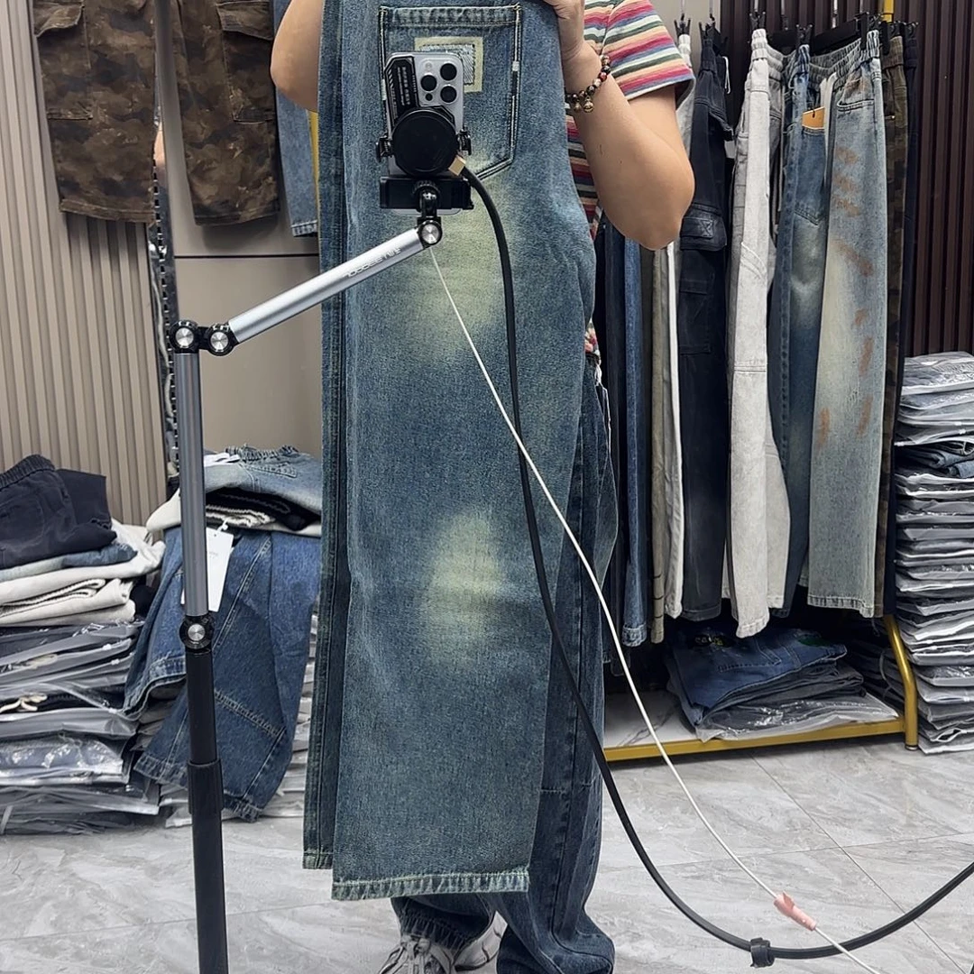 闪购24 蓝色直筒裤2xl