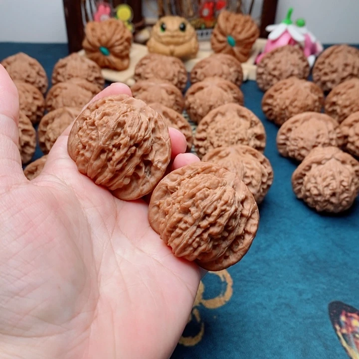 文玩核桃把件四座楼43