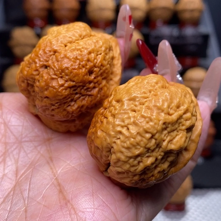 文玩核桃把件一***酷三羊王5号